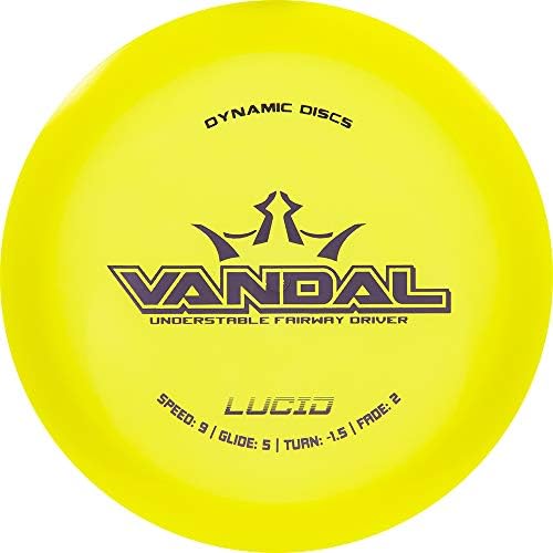 Динамични дискове Ясен Vandal Fairway Driver Disc Golf Диск за голф [Цветове могат да се различават]