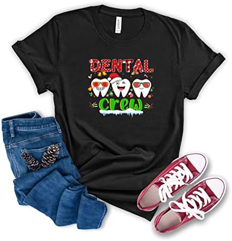 Тениска за Стоматологична бригада, Коледна Риза За Зъби, Коледна Риза За Зъболекар, Тениска за Стоматологична бригада,