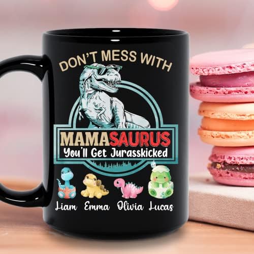 Персонализирани Динозавър Мамазавр тиранозавър рекс, Забавен Динозавър на Мама Саурус, Подходящ за семейства, Не Се забъркваш