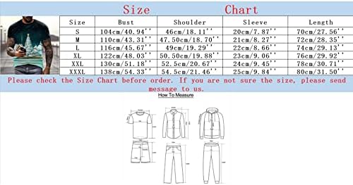 ZDDO/мъжки тениски, Коледни Върхове с Принтом Дядо Коледа и Снежинките, Солдатские Блузи с къс ръкав, Забавни Коледни