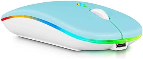 UrbanX 2,4 Ghz и Bluetooth Мишка, Акумулаторна Безжична Мишка за Acer Chromebook Tab 10 Безжична мишка с Bluetooth за