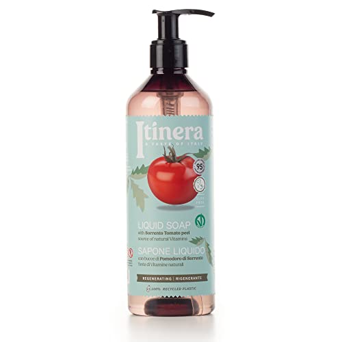 Възстановително течен сапун ITINERA с кожата домати Соренто (12,51 течни унции) - с алое вера и глицерин - Подходящ за
