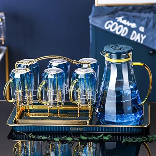 Комплект чаши за дома, Хол, чаша за вода, чаша със стойка, Скандинавски Семеен Чай, определени чаени чаши (Цвят: A, размер: както е показано на фигурата)