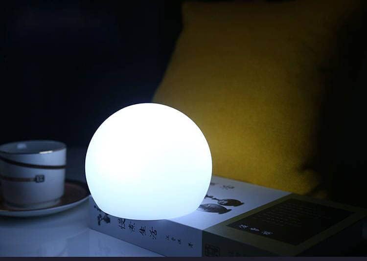 Лека нощ с дистанционно управление, 6-инчов Многоцветен осветление на настроението, устойчива батерия тип ААА, подходящ