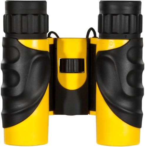 Компактен водоустойчив бинокъл BARSKA 10x25 (жълт)