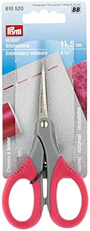 Ножици за шиене Prym Hobby 9 1/2 25 см От Неръждаема Стомана Червено
