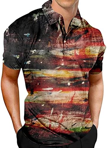 Лятна Мъжка Тениска С Патриотичен Изпълнения, Ден На Независимостта, Американският Флаг, Класически Мъжки Тениски, Ежедневни