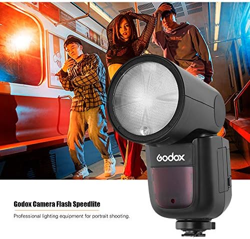 Светкавица Godox V1S за професионална камера Speedlite, съвместима с фотоапарати Sony a7RII a7R a58 a99 ILCE6000L a7RIII