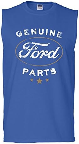 Първоначалната Мускулна Риза Ford Parts С Потертым Логото На Ford Без Ръкави