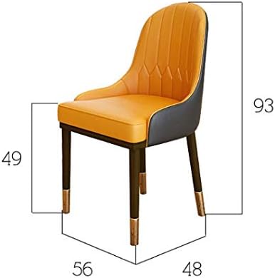 Трапезария стол от масивно дърво TFIIEXFL, Домашен стол С облегалка, Стол за грим, Тоалетка, Стол за ресторант (Цвят: