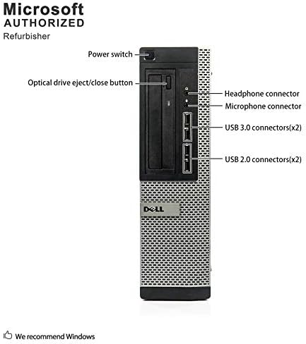 КОМПЮТЪР Dell Optiplex 7010, 2 монитора на Dell x 24 FHD, Безжична клавиатура и Wi-Fi, твърд диск i5, 8 GB, 480 GB, Windows