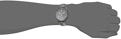 Швейцарски Кварцови часовници Тисо Мъжки Chrono XL NBA San Antonio Spurs корпус от неръждаема стомана 316L с черно PVD