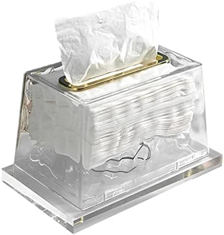 Кутия за салфетки ZHAOLEI, прозрачен Капак, Кутия за тоалетна хартия, Кристална Държач за Кърпички, Просто Стилен Домашно
