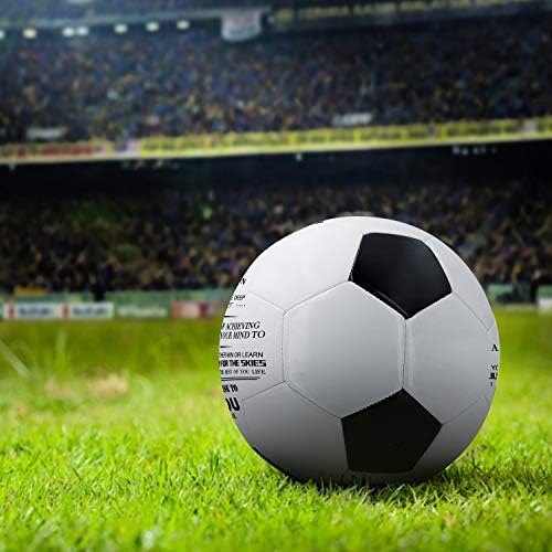 Обичай Класически футболна топка KWOOD, Гравиран на Футболна Топка с Премиальным помпа за тренировки и отдих, на Достъпни