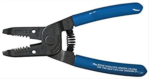 Klein Tools 1011 Многофункционален инструмент за източване на кабели и нож за плътен тел 10-20 AWG и многожильного тел