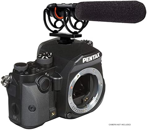 Цифров Nc Pentax K-70 Усъвършенстван Суперкардиоидный микрофон (стерео/Пушка) с ръчен вятър Dead Cat