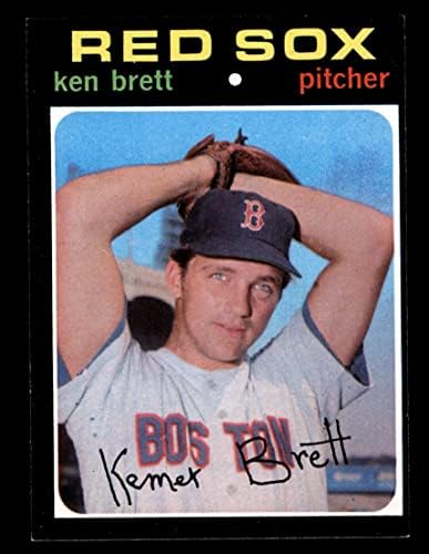 1971 Topps 89 Кен Брет Бостън Ред Сокс (бейзболна картичка), БИВШ играч на Ред Сокс