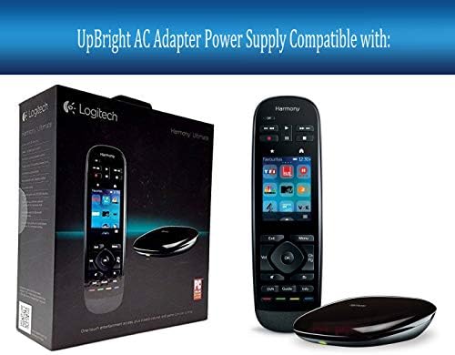 Адаптер за променлив ток UpBright 5, съвместими с Logitech 915-000224 915-000201 915-000250 915-000237 Harmony Ultimate