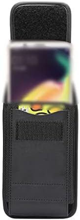 KFJBX Найлонов Кожен Калъф за мобилен телефон със щипка за колан, Мъжки поясная чанта, Подвесная чанта-кобур, калъф за телефон (Цвят: D, размер: 16,7X8,5 см)