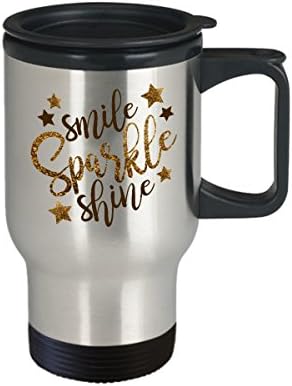 Пътна чаша Smile Блясък Shine