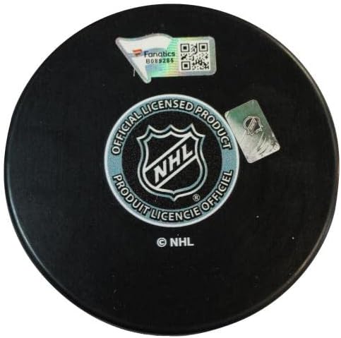 Хокейна шайба Минесота Уайлд Фанатикс с автограф Каапо Кахконена 35426 - за Миене на НХЛ с автограф