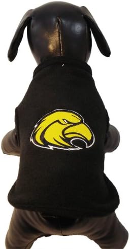 Hoody за кучета от Полярния Руно NCAA Southern Mississippi Златни Орли