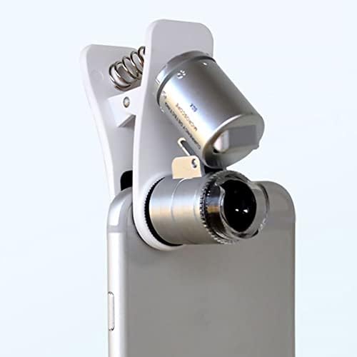 2 бр. Тип Мини Случаен Телефон UV Телефони Битумен Скоба за Стъкло Регулируема Микроскоп С висока Валута Микро Златар