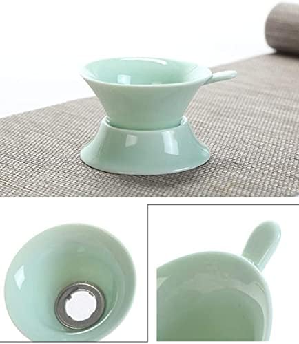 LIANXIAO - Керамични Чай Комплект за кунг-фу, Преносим Пътен Чаен Комплект с машина за Чай, Чаени Чаши, Чаени Канистрой,