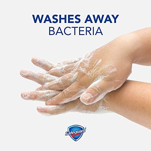 Safeguard 47435 Антибактериално пенящееся сапун за ръце с приятен аромат, 1200 мл, 4 флакона / Кутия