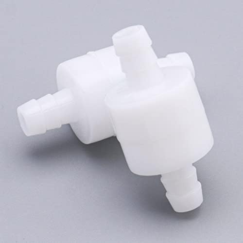 4шт 8 мм еднопосочен клапан Еднопосочен въздушен воден газов клапан Пластмасов еднопосочен клапан за пречистване на вода Пречистване на въздуха