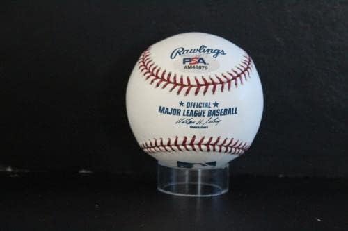 Автограф на Марти Бреннамана (HOF 2002) Бейзболен автограф Auto PSA/DNA AM48679 - Бейзболни топки с автографи