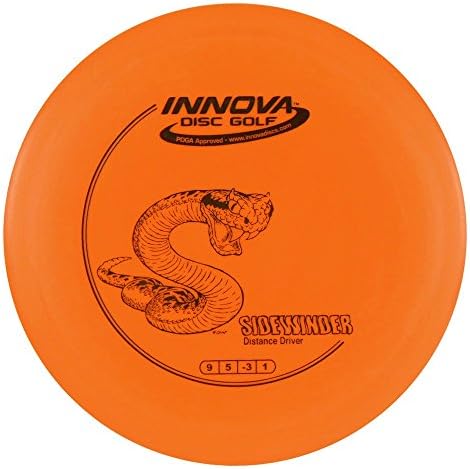 Диск за голф INNOVA DX Sidewinder Distance Driver Disc Golf [Цветове могат да се различават] - 165-169 г