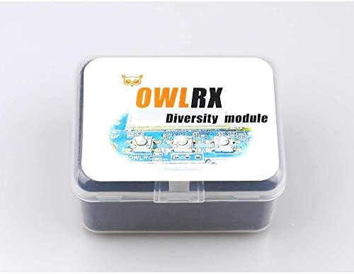 42x25x23 мм OWLRC OwlRX 5,8 Г Разнообразие от FPV Видеоприемник за Fatshark Всички серии FPV Очила HD3 HDO Attitude V3
