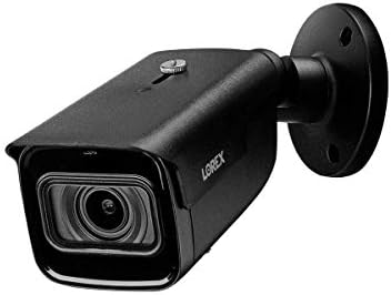 Lorex 4K (8MP) Нощен Моторизованная IP камера за видеонаблюдение е с Променливо Фокусно разстояние Smart Bullet - Черен