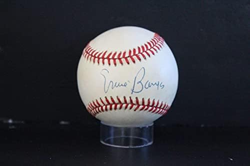 Ърни Банкс Подписа Бейзболен Автограф Auto PSA/DNA AM48510 - Бейзболни топки с Автографи