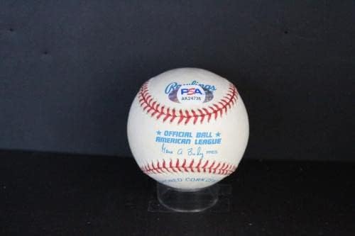 Бейзболен автограф с автограф Грейга Неттлза Auto PSA/DNA AK24736 - Бейзболни топки С Автографи