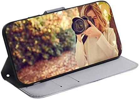 MEMAXELUS е Съвместим с Samsung Galaxy A13 5G Калъф за телефона, една чанта-портфейл със стойка, слот за карти, Сладък калъф във формата на животно, Луксозен Защитен калъф от изкус