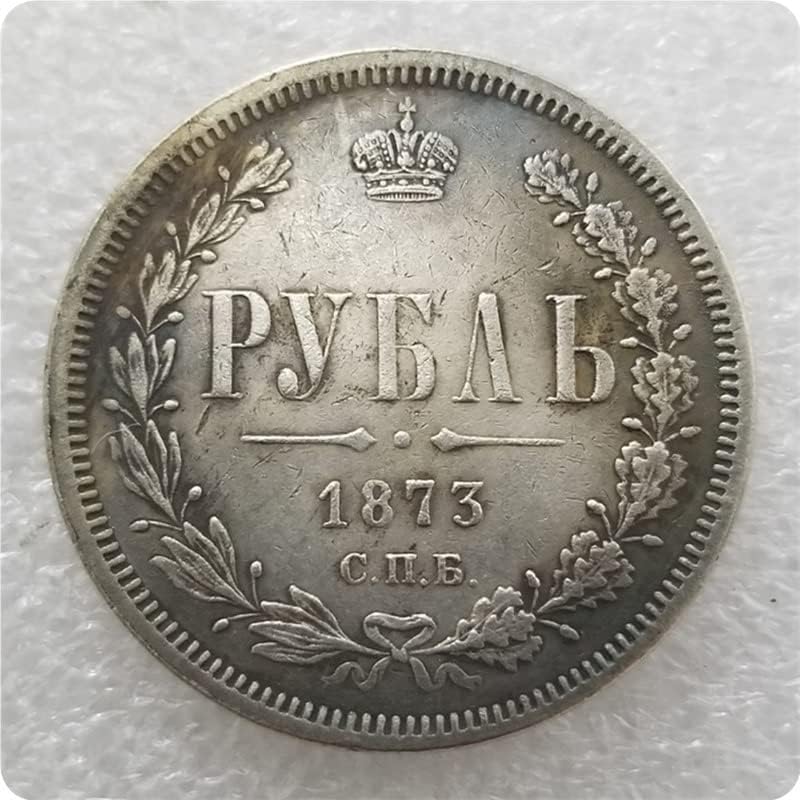 Русия 1867,1868,1869-1874,1875,1876 Русия Рублата 1 Сребърен долар