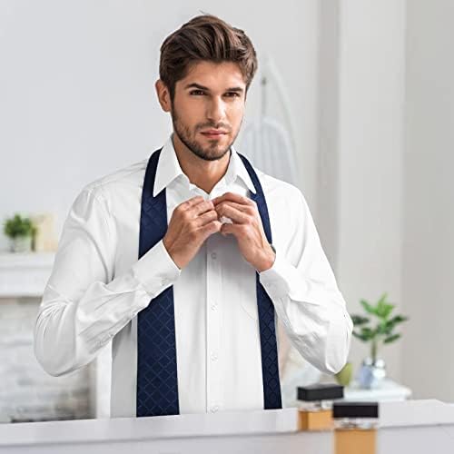 Мъжки Однотонная Риза с Дълъг ръкав, Комплект от Вратовръзка и Носового шал в тон, Класически и Официални Бизнес Ризи