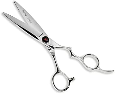 Ножици ErgoD 5,75 с двойно острие от кобальтовой стомана Премиум-клас за суха и пълзяща подстригване на Коса с Ергономична
