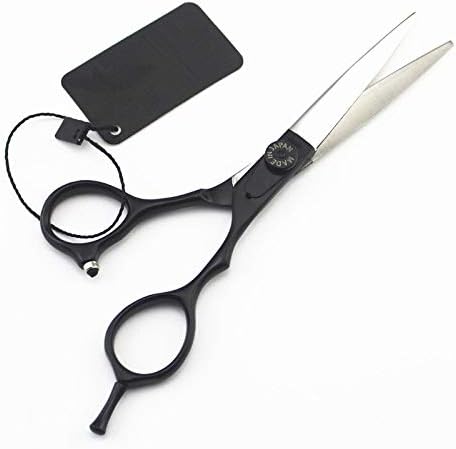 Ножица за подстригване на коса, 6 инча Япония 440c черни фризьорски ножици за подстригване фризьорски ножици Филировочные