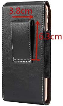 Чанта-кобур PENGPING, Кожен калъф за колан за iPhone 11 Pro Max/XS Max, една чанта-кобур за колан за Samsung Galaxy S10 +/S9 +/S8 +/J4 +/A50/A50S/A60/M30S/ A20/A30/A7/A8 +, една чанта-кобур за мобилен телефон