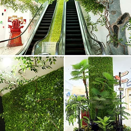 Изкуствена Стена за Растителна Ограда YNFNGXU реалистично Краси Растения, Лоза Бръшлян за вътрешна и Външна Декорация