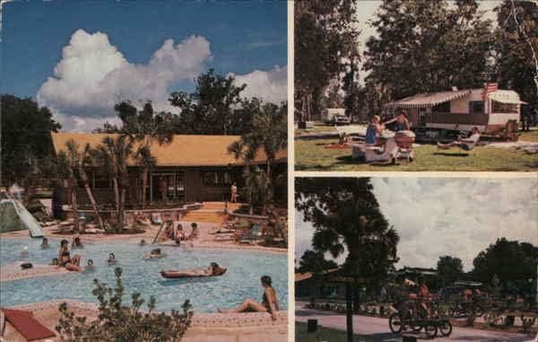 Holiday Inn Вре-L-Park Лисбург, Флорида Флорида Оригиналната Реколта Картичка
