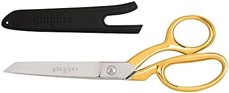 Ножици за подрязване на Краища на Нож Fiskars Gingher с 8-инчов Златна дръжка