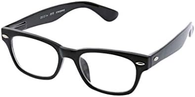 peepers от peeperpecs мъжки слънчеви очила за четене Clark Blue Light За възрастни, черно-сини Светофильтрующие лещи,