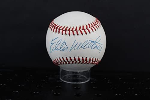 Еди Матюс Подписа Бейзболен Автограф Auto PSA/DNA AL88801 - Бейзболни топки с Автографи