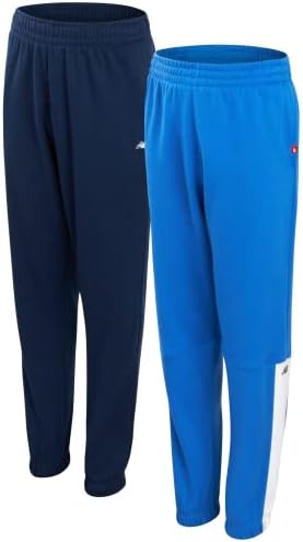 Спортни панталони за момчета New Balance - 2 комплекта активни флисовых панталони за джогинг (Размер: 4-20)