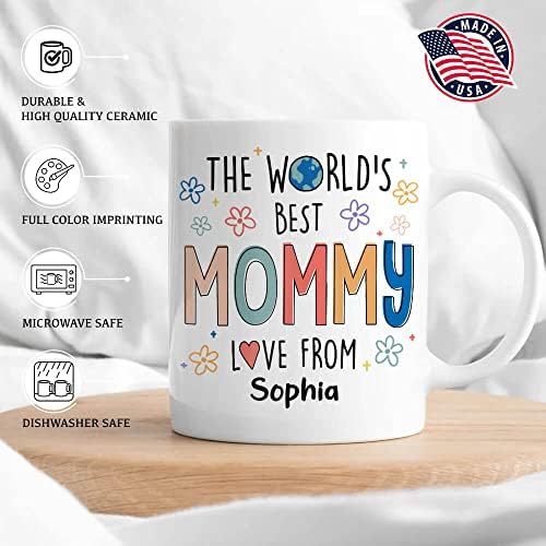 Уникалната персонализирана кафеена чаша за мама - най-Добрата в света чаша за мама - най-Добрите подаръци за майки На