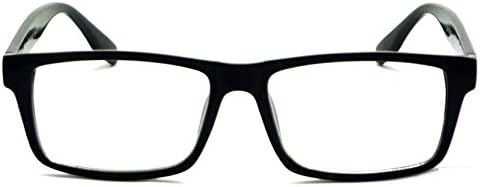 Очила С Прозрачни Лещи В Правоъгълна Рамка Винтажного Дизайнерски Стил